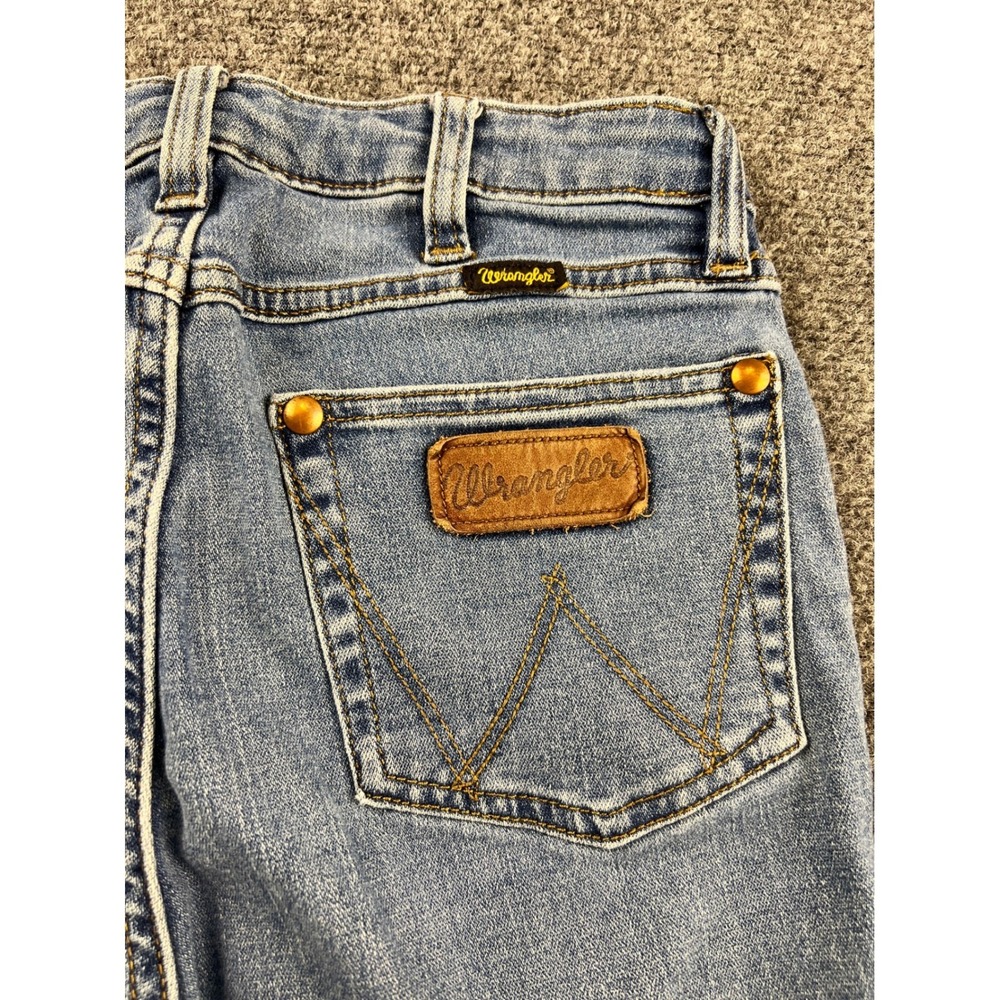 Wrangler Light Blue Flare Jeans - Picture 8 of 16